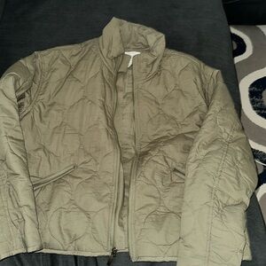 Lucky Brand Olive zipper jacket